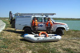 Ставрополькрайводоканал провел учения по ликвидации аварий на ГТС