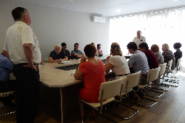 Специалисты крайводоканала в теории, и на практике, обучались пожарной безопасности