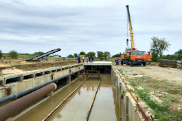 В селе Курсавка завершен капитальный ремонт третьего из четырех фильтров очистных сооружений