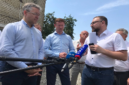 В селе Старомарьевка решались вопросы водоснабжения всего Грачёвского округа