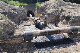 Выполнено подключение строящегося водовода на станицу Ессентукская