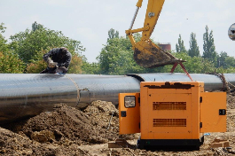 Ставрополькрайводоканал проводит замену участка длиной 7,7 км стального подающего водовода от станицы Новотроицкой до города Изобильный