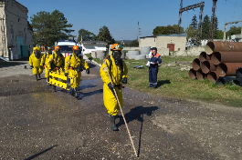 Сотрудники крайводоканала успешно предотвратили учебную угрозу выброса хлора на КМВ