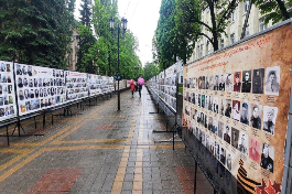 В памятной экспозиции «Народная Победа» размещен баннер ГУП СК «Ставрополькрайводоканал»