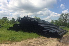 В Изобильненский горокруг доставлены трубы для капремонта магистрального водовода