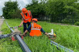 Ставрополькрайводоканал проводит капитальный ремонт водопроводных сетей в селе Марьины Колодцы