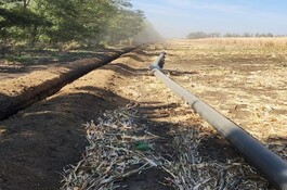 Заменено три четверти водной магистрали между поселками Правоегорлыкский и Новотерновский