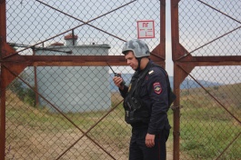 Условный террорист обезврежен