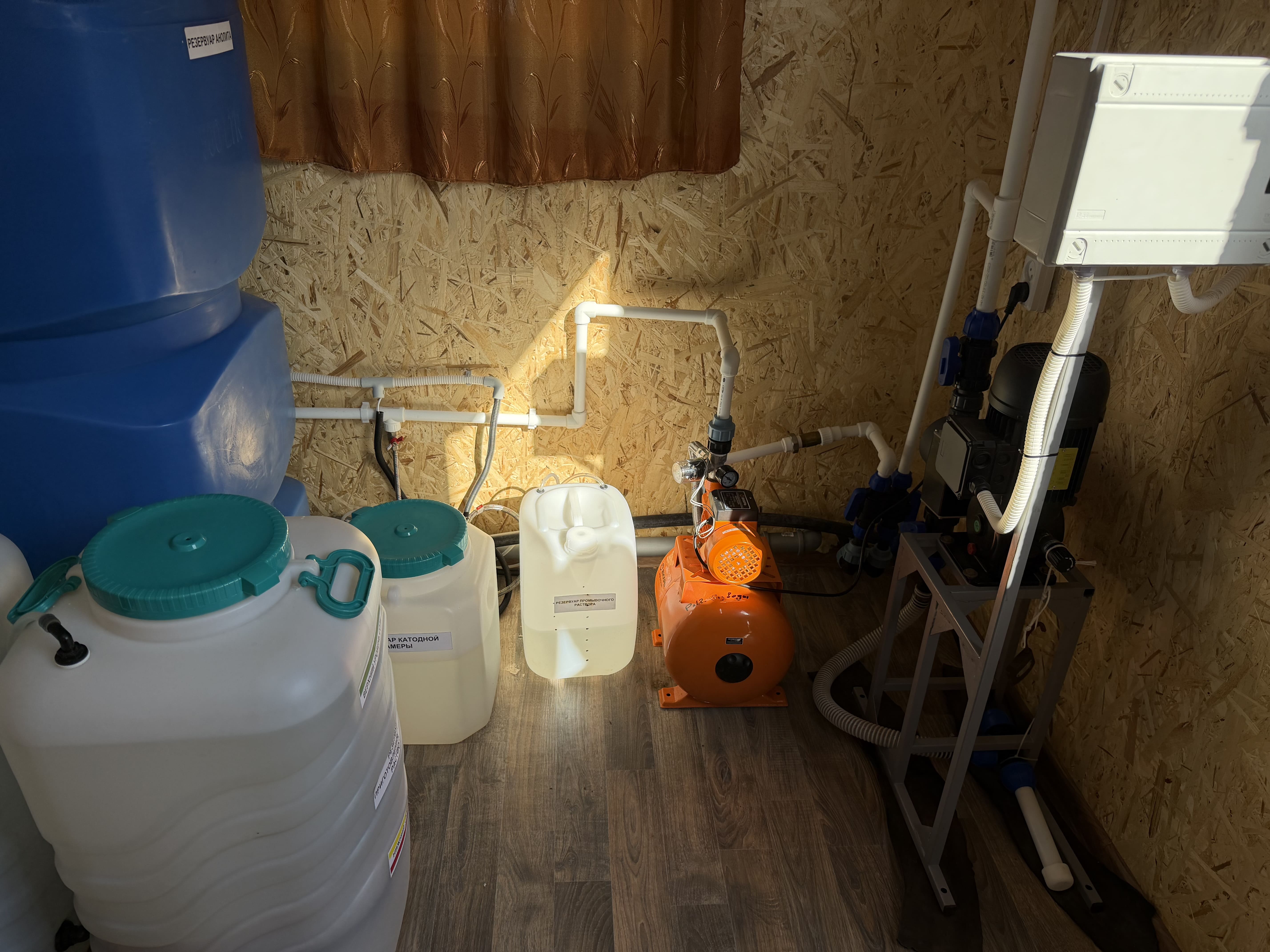 Современная электролизная установка обеззараживает воду для трех населенных пунктов Кочубеевского округа