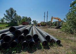 Ремонт водовода в Кочубеевском районе завершен в срок
