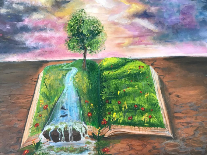 Работы победителей конкурса детских рисунков "Вода - источник жизни!"