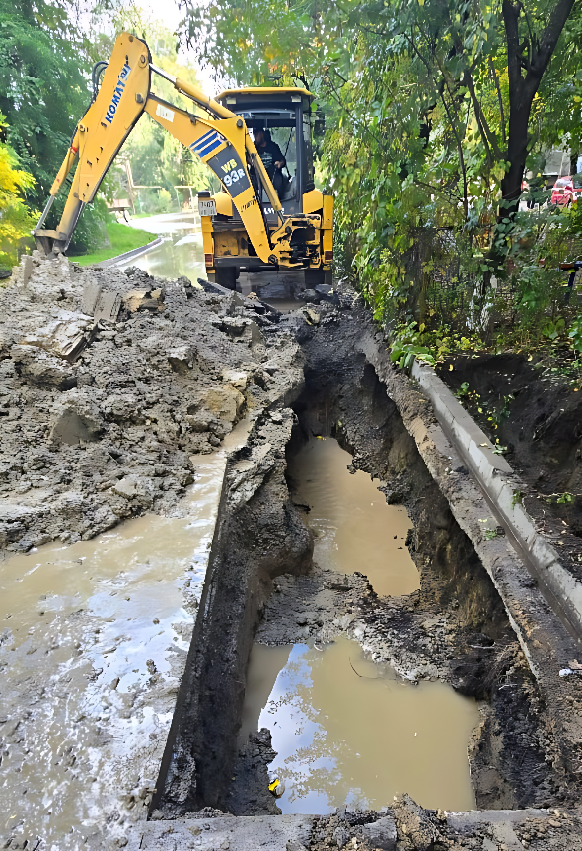 Оперативная сводка о ходе ликвидации утечек на водоканализационных сетях Минераловодского округа