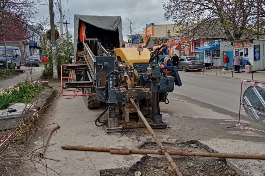 Продолжается капремонт водовода, питающего юго-западную часть Михайловска