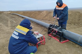 Ставрополькрайводоканал капитально ремонтирует магистраль, подающую воду в село Арзгир