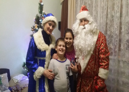 Дед Мороз и Снегурочка поздравили детей сотрудников «Ставрополькрайводоканала»