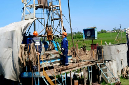 В Красногвардейском округе ведется капитальный ремонт группового водопровода