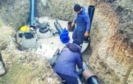 Питьевая вода уже подается по новому участку трубопровода Заветное - Вревское