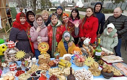 Работники ПТП Александровское весело проводили зиму