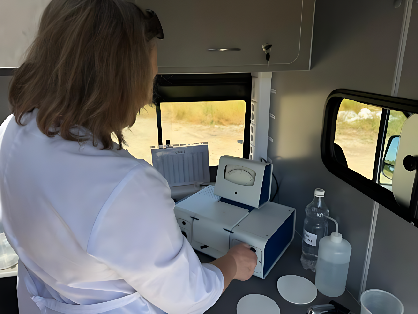 Мобильная лаборатория крайводоканала обеспечивает качественный мониторинг исходной воды на КМВ в период дождей