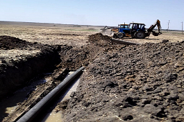 Крайводоканал проводит работы по замене подводящего водопровода