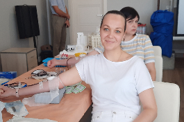 Сотрудники Ставрополькрайводоканала приняли участие в донорской акции