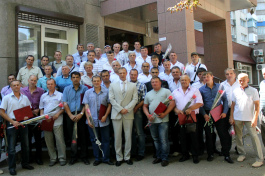 Водоканальцев наградили за устранение последствий наводнения