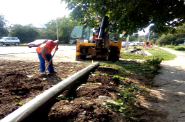 Крайводоканал реконструирует водопроводную сеть в Михайловске