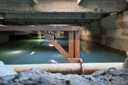 Построенные в 1960-х годах очистные сооружения в Дивном ждет перестройка