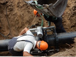 Ставрополькрайводоканал полностью заменил подающий водовод до села Новоселицкое