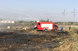 Ставрополькрайводоканал и пожарные расчеты МЧС полностью ликвидировали возгорание