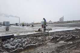 Продолжается реконструкция очистных в станице Новотроицкой