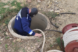 В Светлограде привели в порядок систему водоотведения больницы и поликлиники