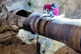 В Изобильненском округе начато заполнение обновленного магистрального водовода