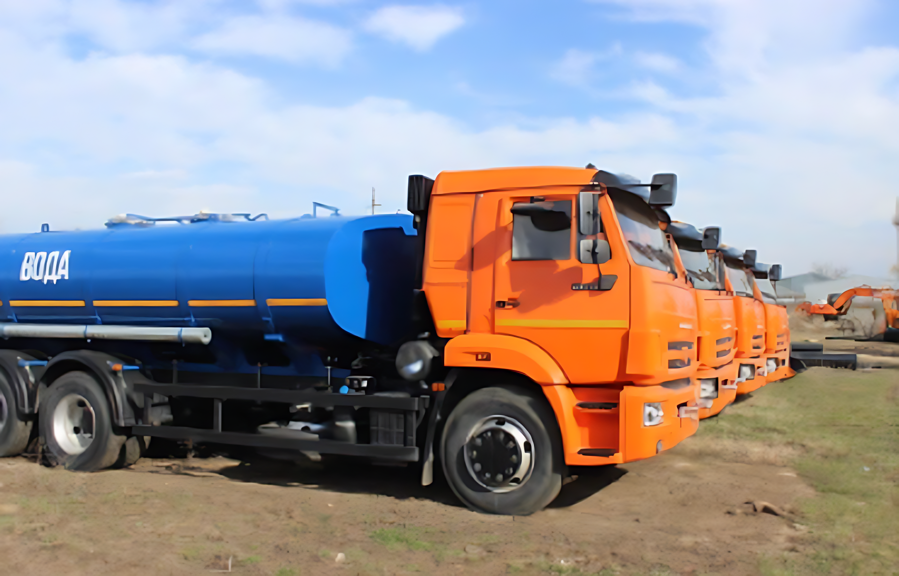 ГУП СК «Ставрополькрайводоканал» обновил автопарк современными водовозами и специализированной техникой