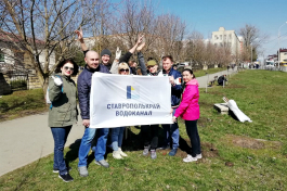 ГУП СК "Ставрополькрайводоканал" принял участие в высадке деревьев