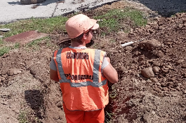Специалисты Ставрополькрайводоканала заменили водопровод на трех улицах села Ивановское