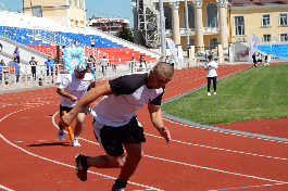 На летней спартакиаде Ставрополькрайводоканала все дружно болели за результаты любой из команд ГУПа