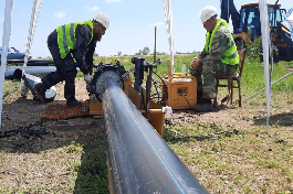 Ставрополькрайводоканал завершил капитальный ремонт двух магистральных водоводов в Красногвардейском округе