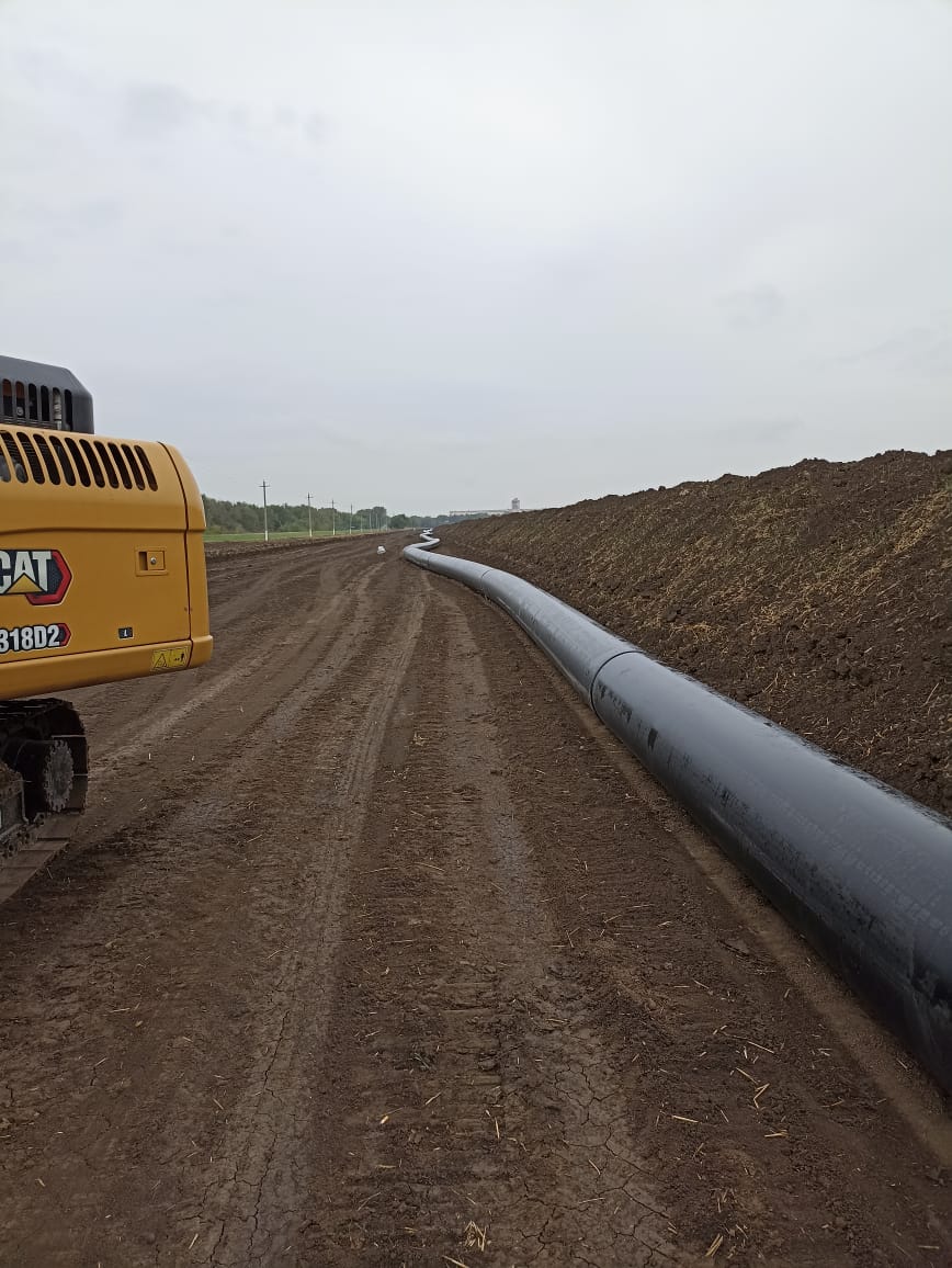 В Новоалександровском округе строятся и ремонтируются подающие водоводы