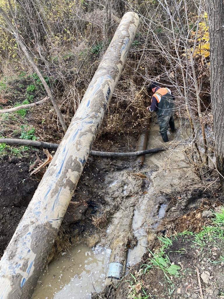 Во избежание разрушительных гидроударов, водоснабжение в селе Саблинском будет восстановлено поэтапно