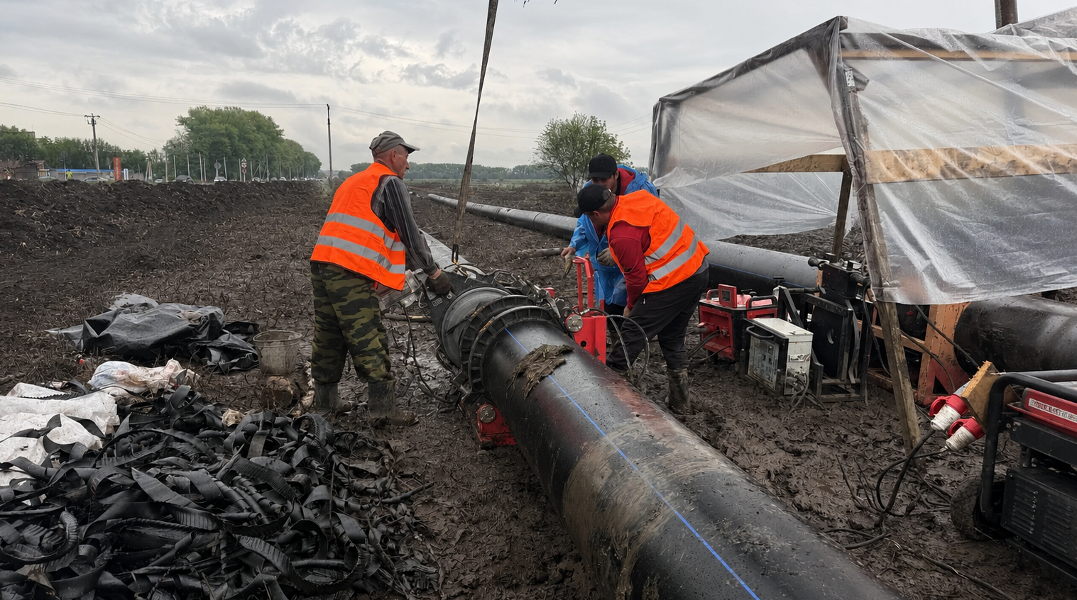 Власти края и крайводоканал строят новый водовод в Михайловске