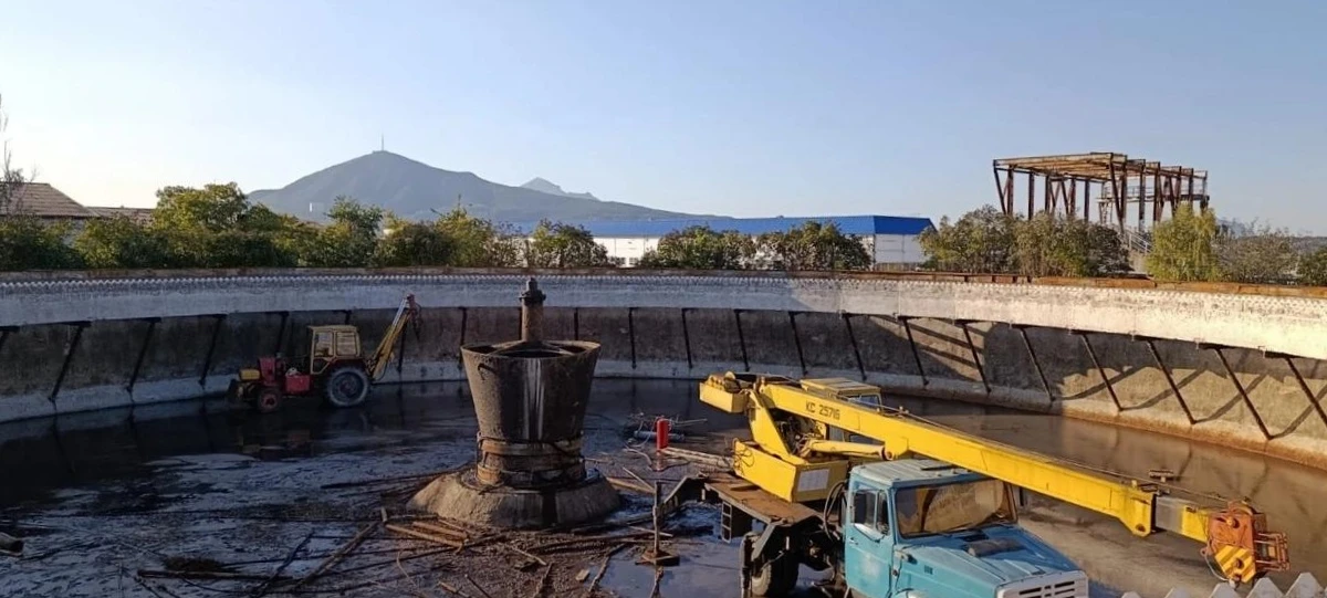 Крайводоканал улучшает процесс очистки стоков на КМВ