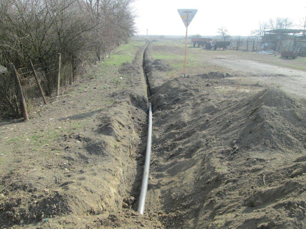 В посёлке Заря появился новый водовод