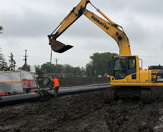 Власти края и крайводоканал строят новый водовод в Михайловске