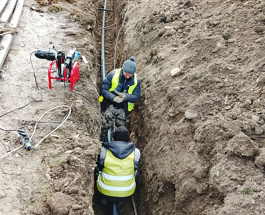 Ставрополькрайводоканал частично обновляет систему водоснабжения в поселке Бородыновка