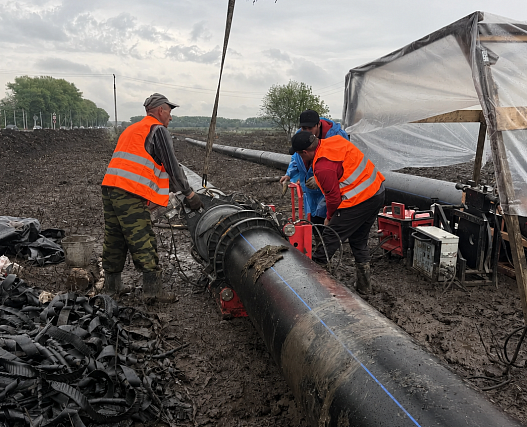 Власти края и крайводоканал строят новый водовод в Михайловске
