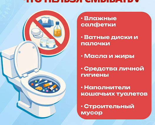 Что нельзя смывать в канализацию?