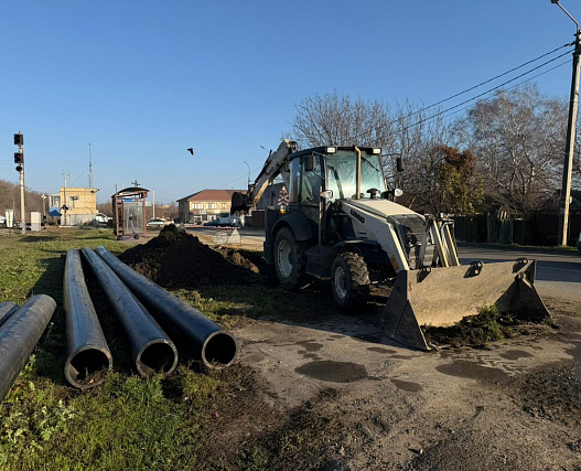 Строительство еще одного водовода стабилизирует водоснабжение центральной части Михайловска