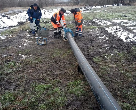 В преддверии новогодних праздников крайводоканал завершил капремонт сетей водоснабжения в селах Заветное и Казьминское