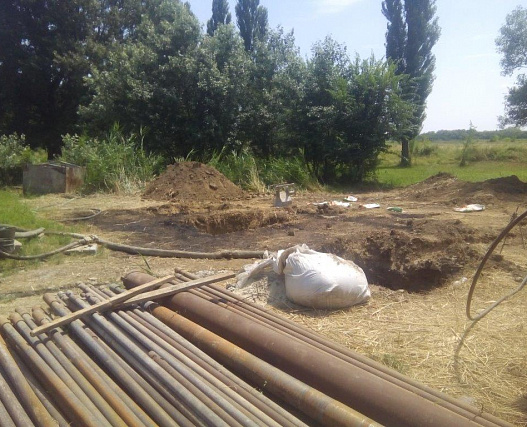 Реконструкция артскважины в Новокумском.